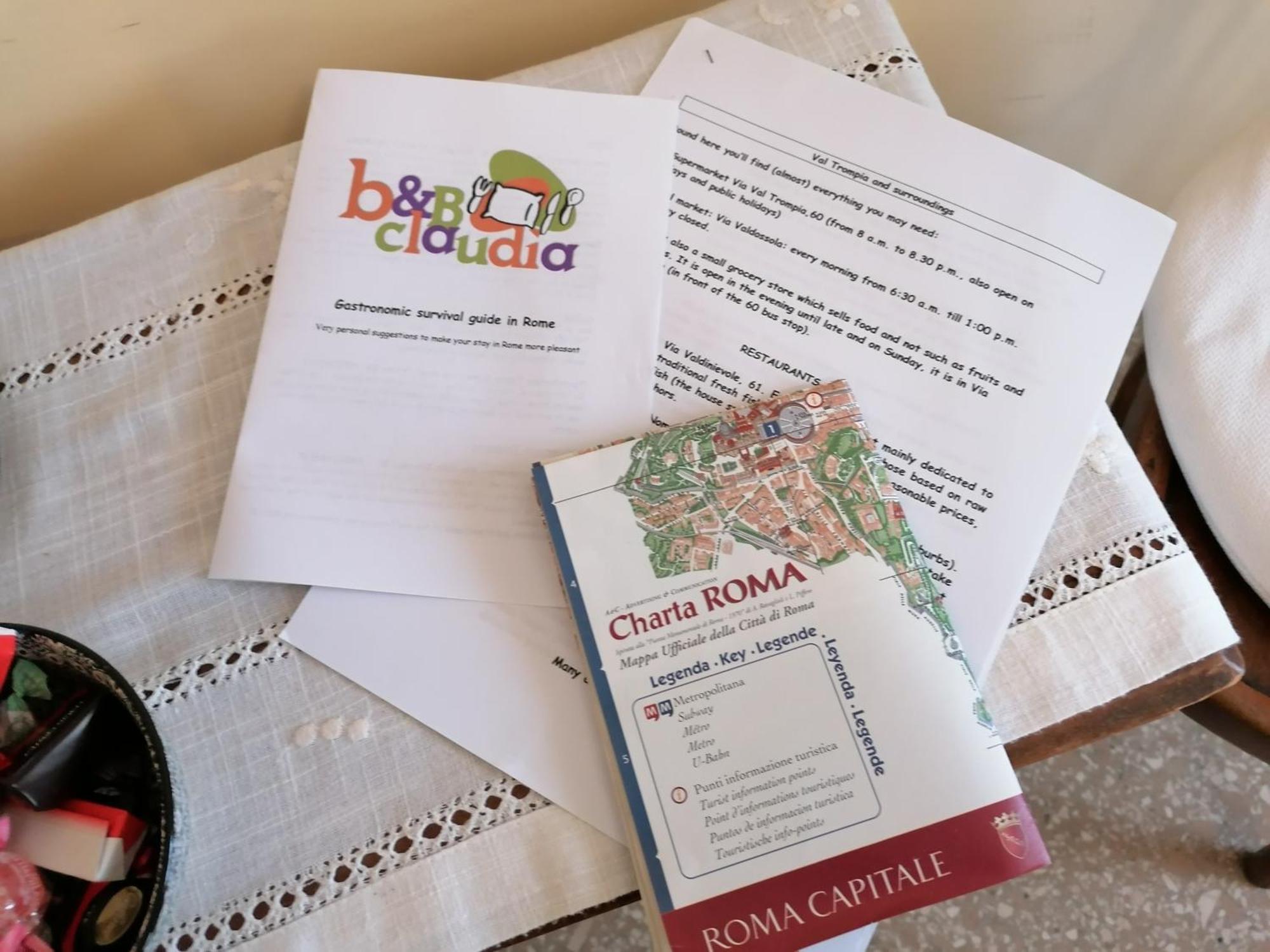 Claudia B&B Rzym Zewnętrze zdjęcie
